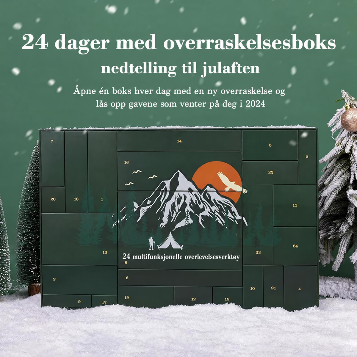 Menns Utendørsverktøy Adventskalender