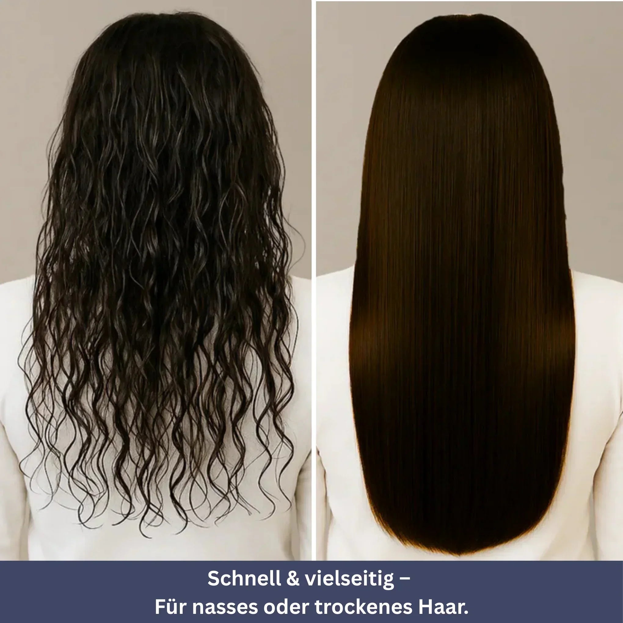 "2-in-1 Glätteisen & Föhn für vielseitiges Haarstyling, kompaktes Design, ideal für Reisen, in mehreren Farben erhältlich"