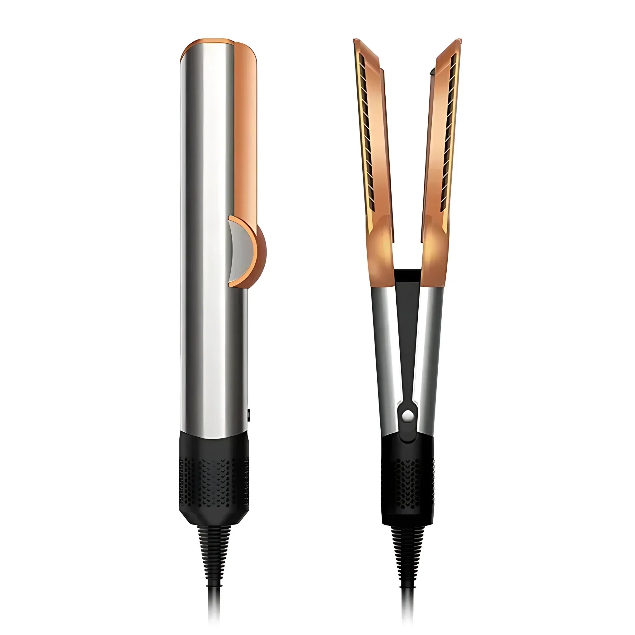 "2-in-1 Glätteisen & Föhn für vielseitiges Haarstyling, kompaktes Design, ideal für Reisen, in mehreren Farben erhältlich"