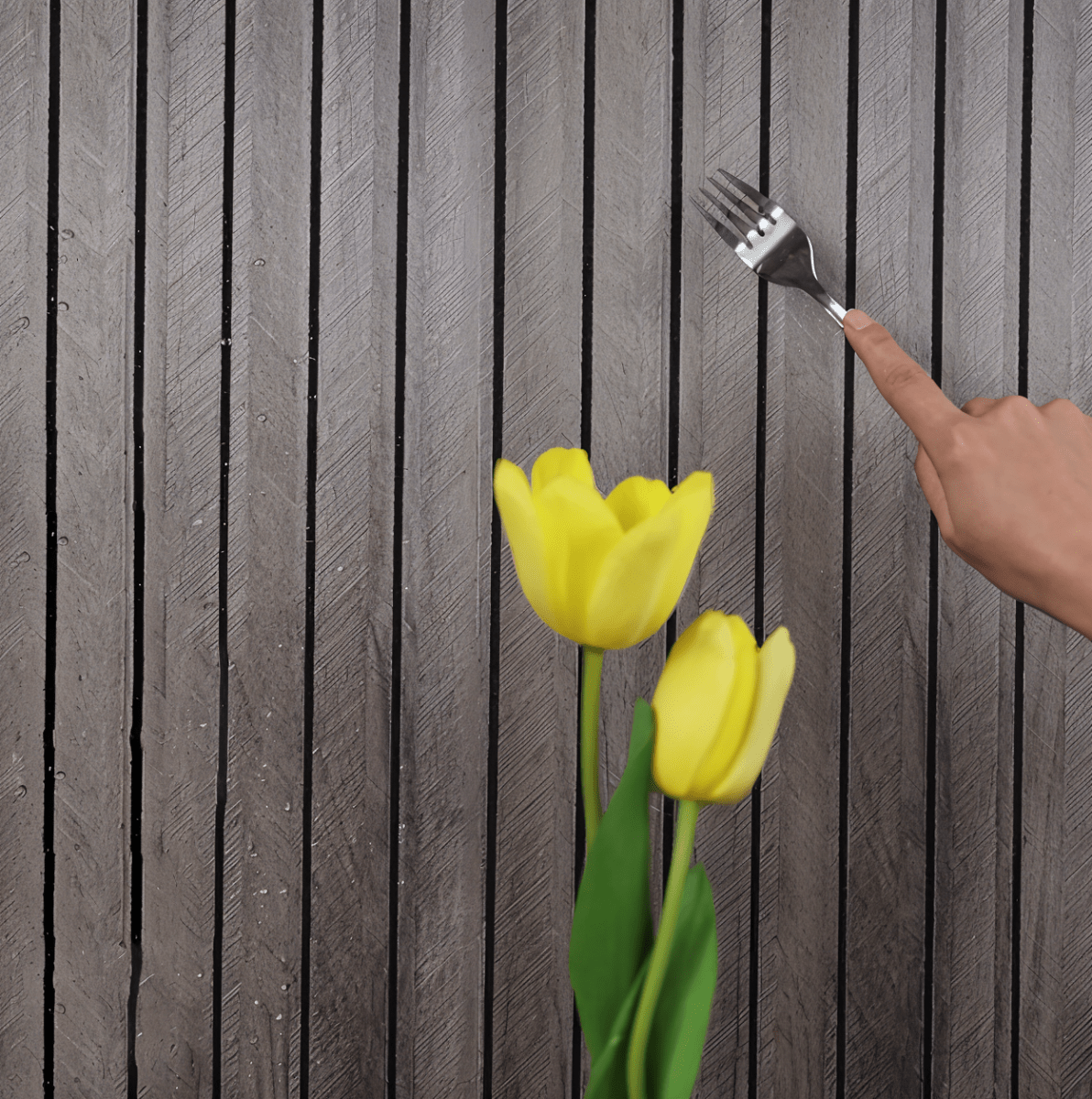 "3D Akupanel, selbstklebende Holzpaneele in Beige und Hellbraun, elegantes Wanddesign für luxuriöses Wohnambiente."