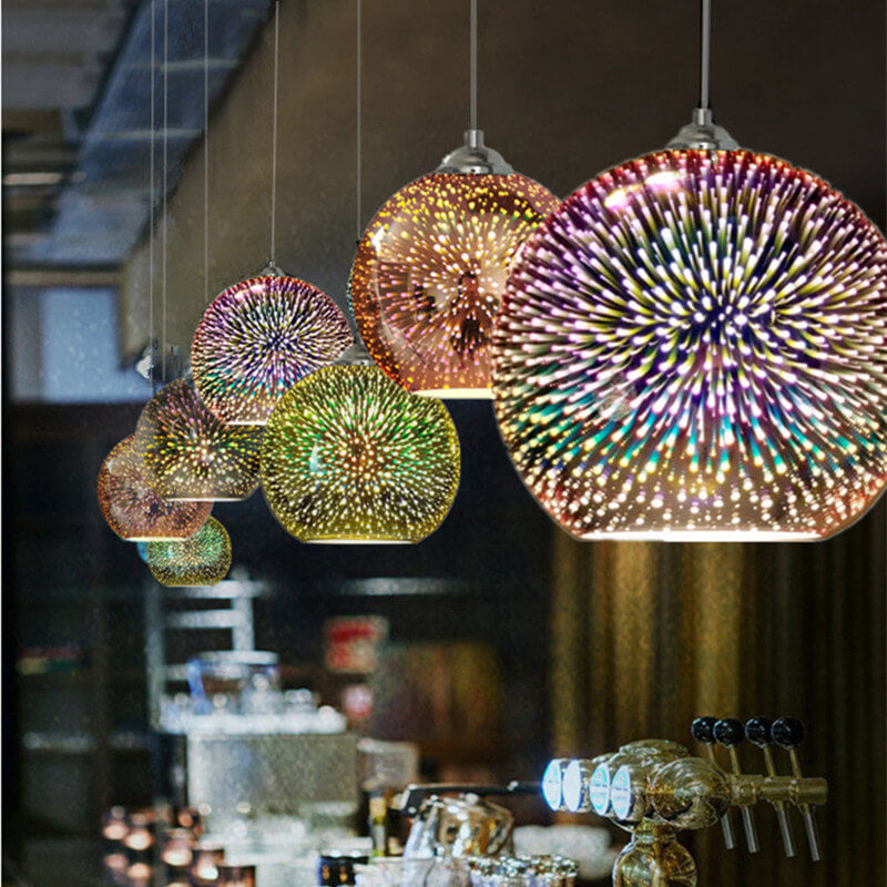 Elegant 3D taklampe for moderne interiør. En designlampe som gir sofistikert stuebelysning.