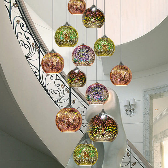 Unik 3D designlampe. En moderne pendellampe som fanger blikket og løfter interiøret.