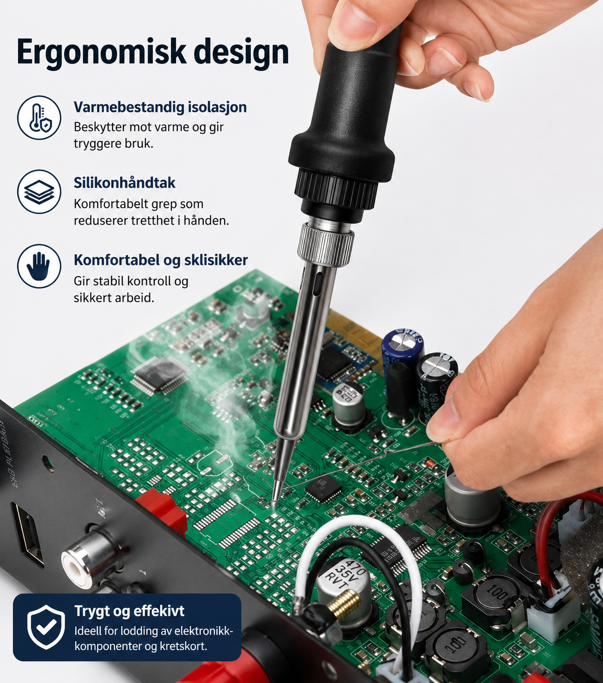 Graveringssett for Kreative DIY-prosjekter – Justerbar Temperatur