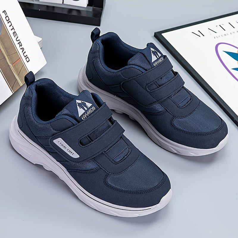 Bequeme Laufschuhe mit Klettverschluss, vielseitig für Damen & Herren, in Rot, Schwarz, Blau, passt zu jedem Outfit.