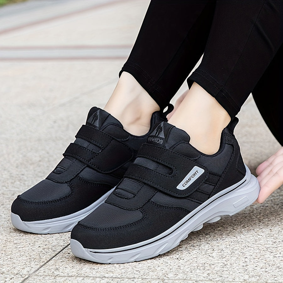 Bequeme Laufschuhe mit Klettverschluss, vielseitig für Damen & Herren, in Rot, Schwarz, Blau, passt zu jedem Outfit.