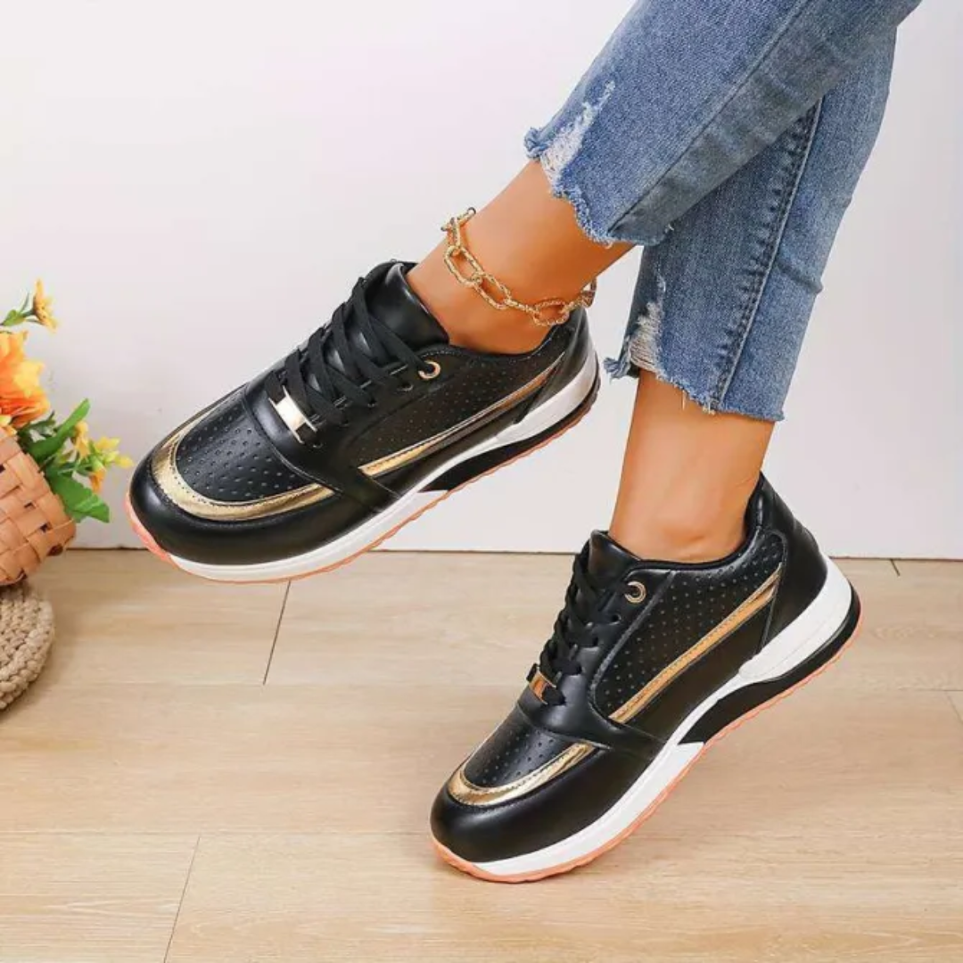"Damen Laufschuhe atmungsaktiv, leicht, modernes Design, flexible Sohle, Komfort und Stil für lange Spaziergänge"