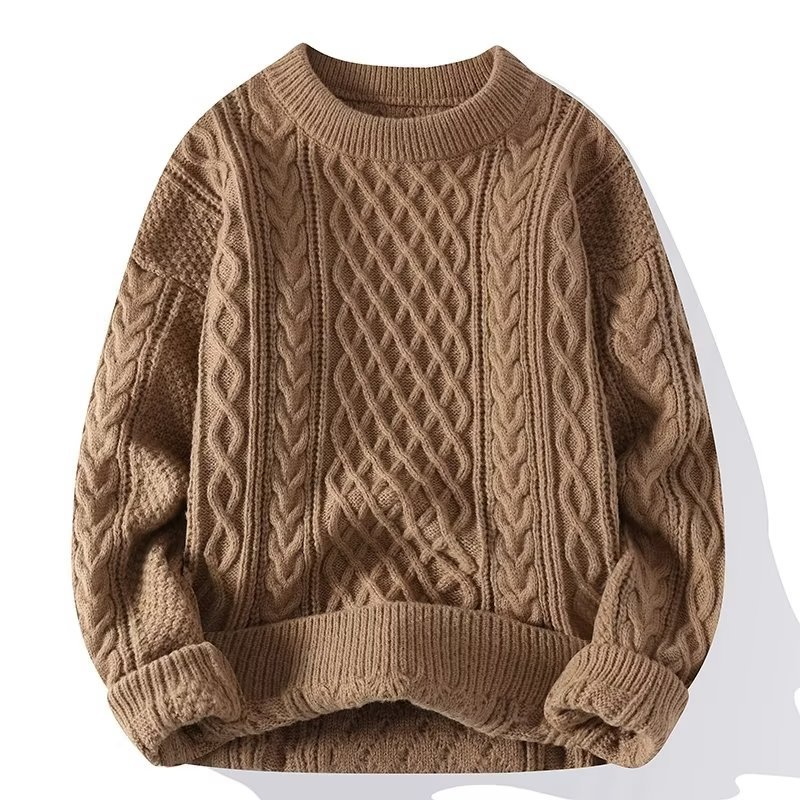 "Damen Strickpullover mit lockerer Passform und weichem Stoff in trendigen Farben für kühle Tage, vielseitig kombinierbar."