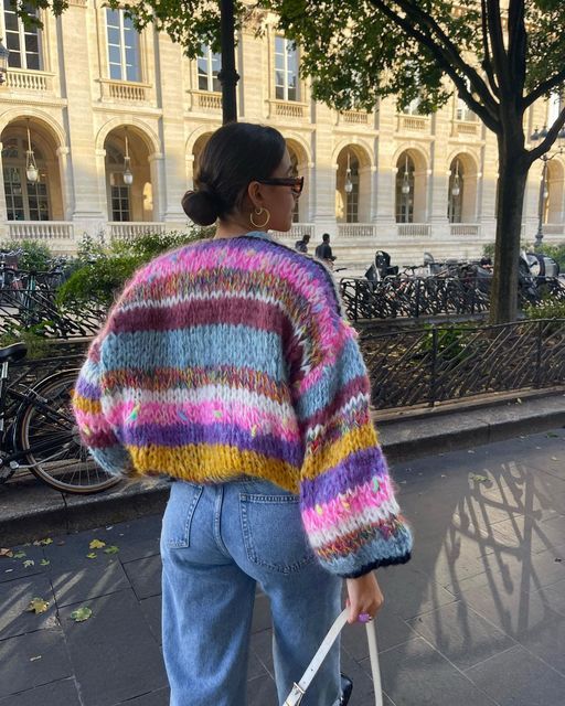 Dame Cardigan Frontvisning