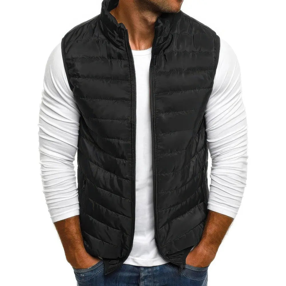 Elegante Herren Weste in dunkelgrau, vielseitig kombinierbar, zeitloses Design, ideal für formelle und lässige Anlässe.