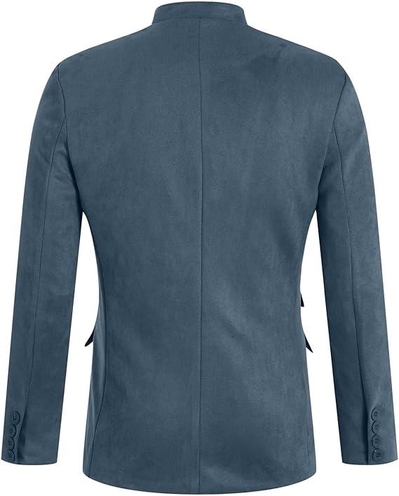 "Elegante Herrenjacke: Klassische Button-Down Jacke mit klaren Linien und hochwertigem Material, vielseitig kombinierbar."