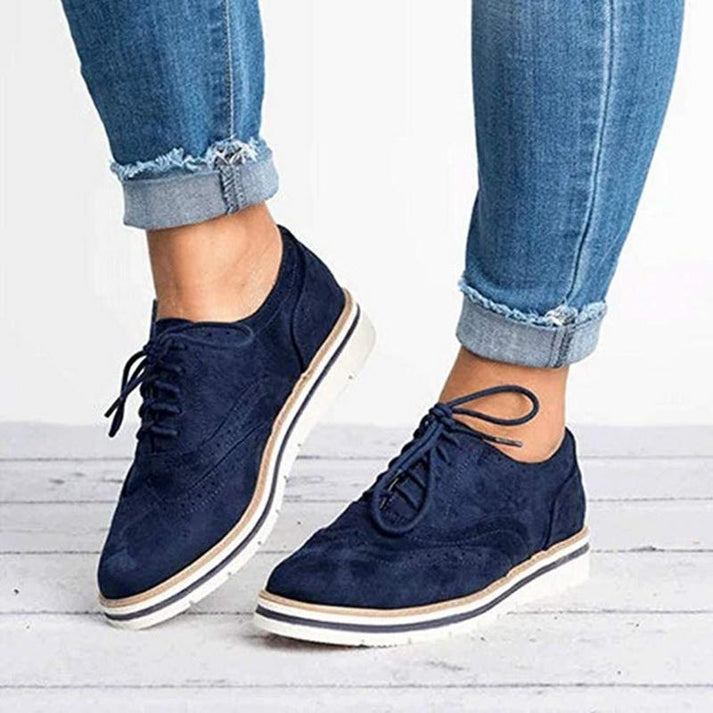 "Elegante Lederschuhe Damen & Herren, blaue Schnürschuhe, hochwertige Verarbeitung, ideal für formelle Anlässe"