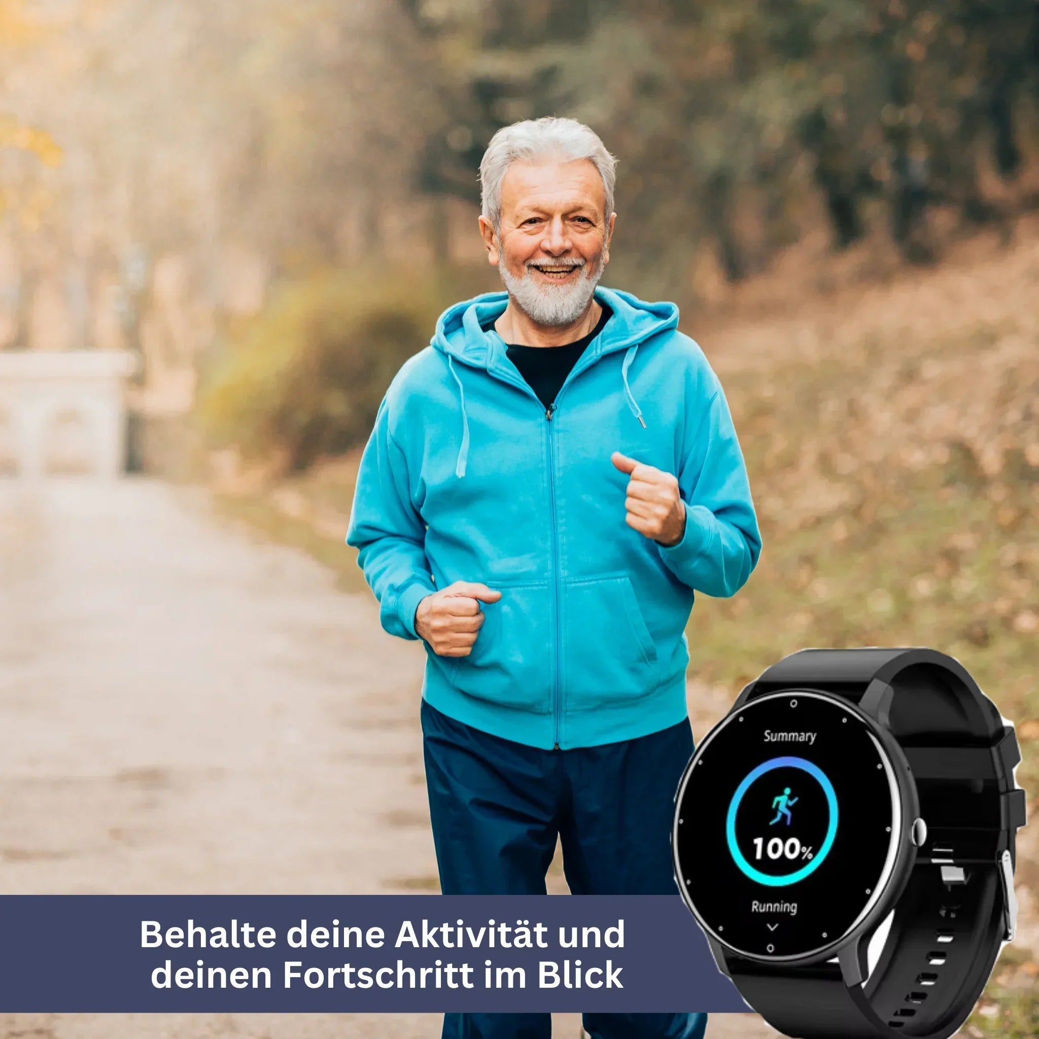 "Elegante VitalPulse Armbanduhr in Babypink mit Herzfrequenzmesser und modernem Design, perfekt für Alltag und Fitness."