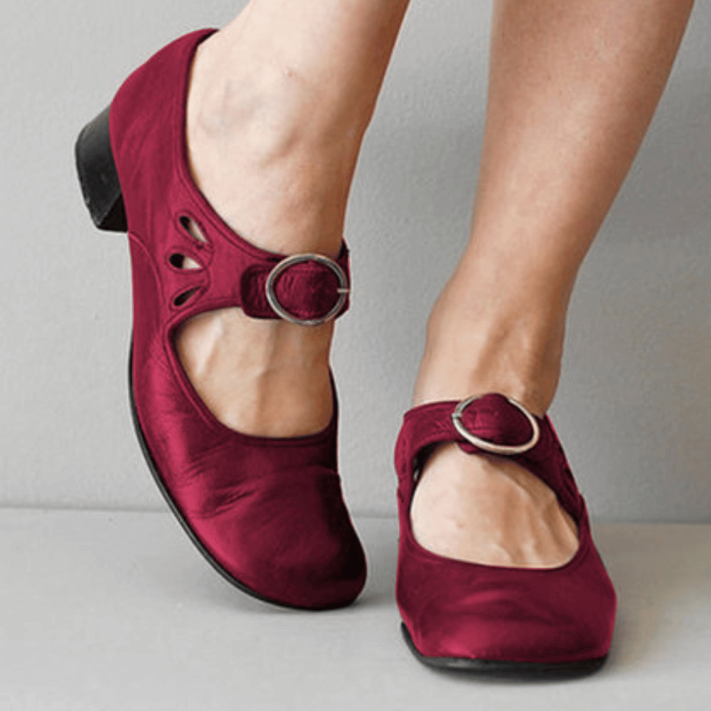 "Elegante orthopädische Damensandalen aus Leder, ergonomisch, in verschiedenen Farben für optimalen Tragekomfort."