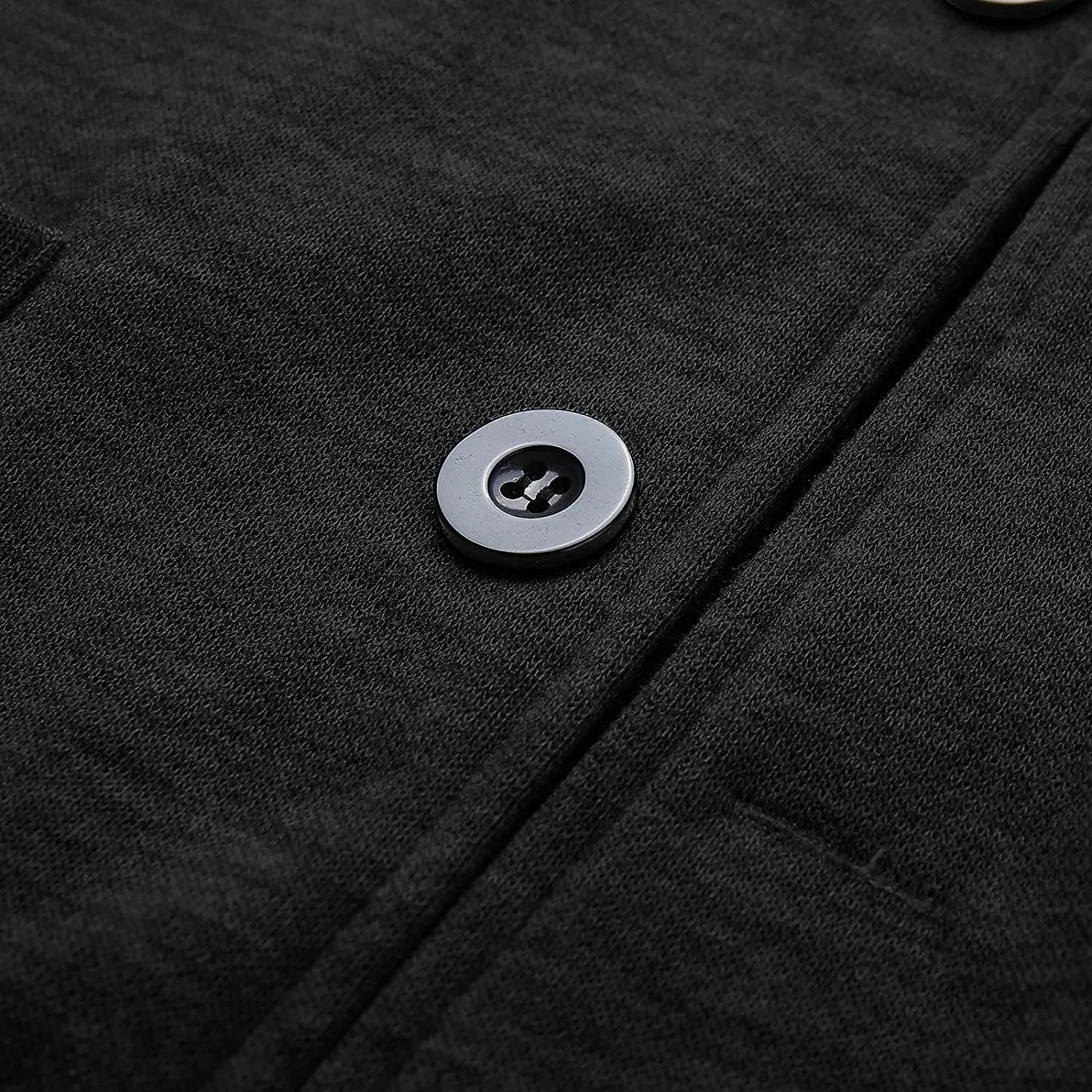 Eleganter Herrenblazer in Dunkelgrau, stilvoller Schnitt, vielseitig kombinierbar, ideal für formelle Anlässe und Alltag.