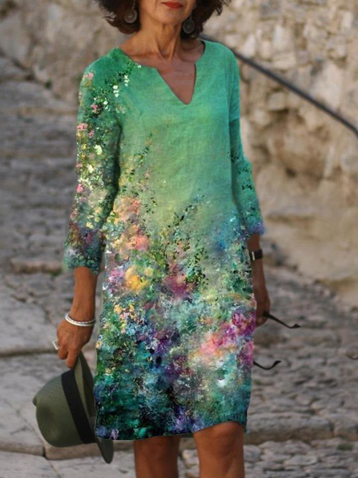 "Elegantes Damen Freizeitkleid, bequem und stilvoll, ideal für jeden Anlass, in hochwertigen Stoffen, schlichtes Design"