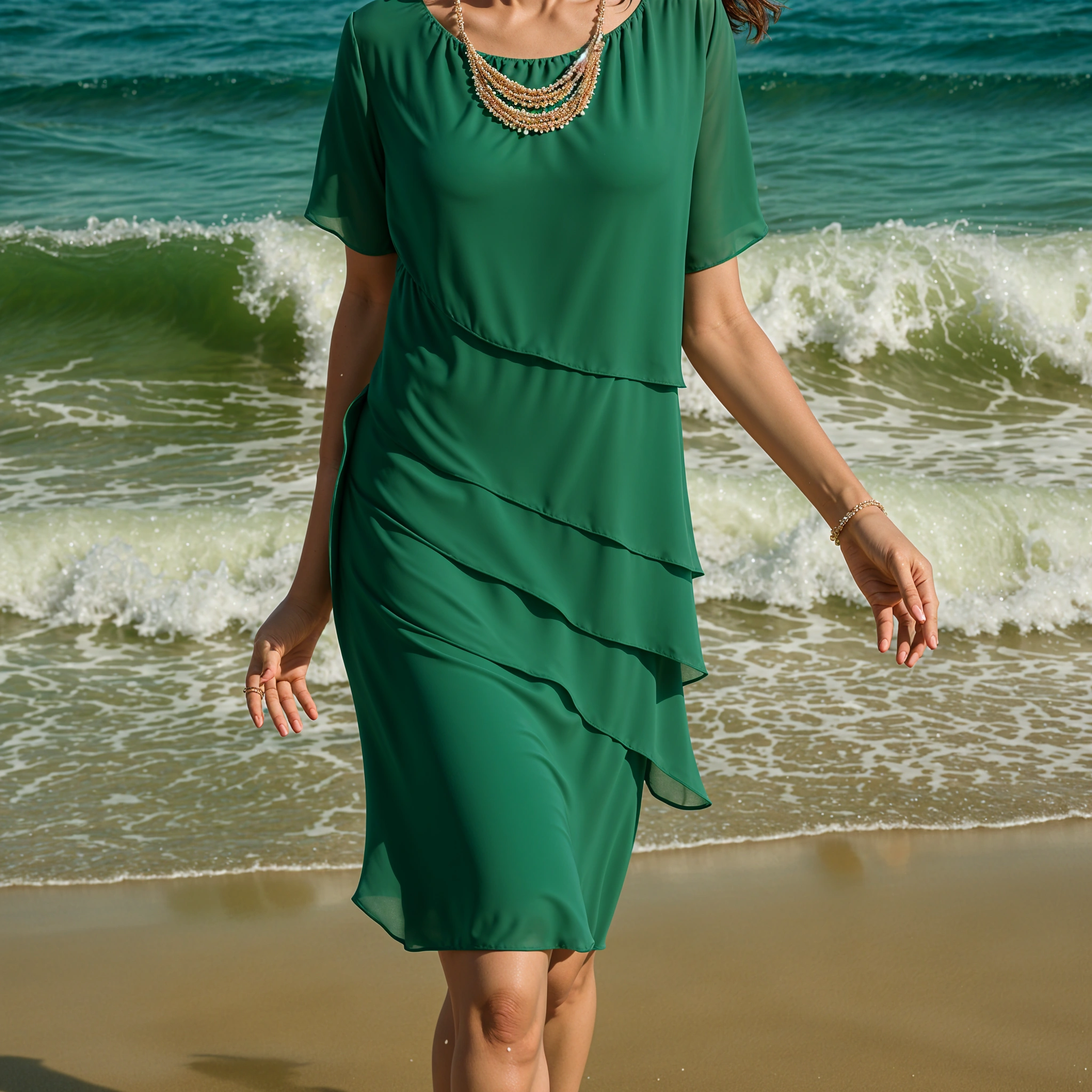 Maxikjole i forskjellige farger