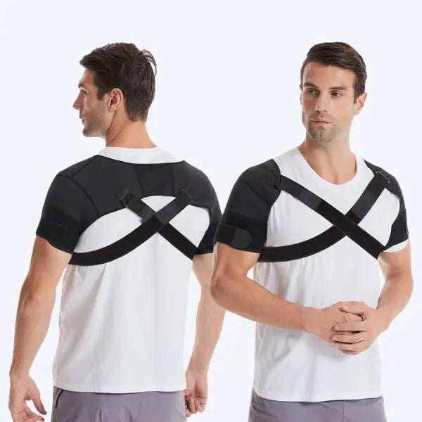 "Ergonomischer Haltungskorrektor, diskret, mit verstellbaren Riemen, unter Kleidung tragbar, lindert Rücken- und Schulterschm