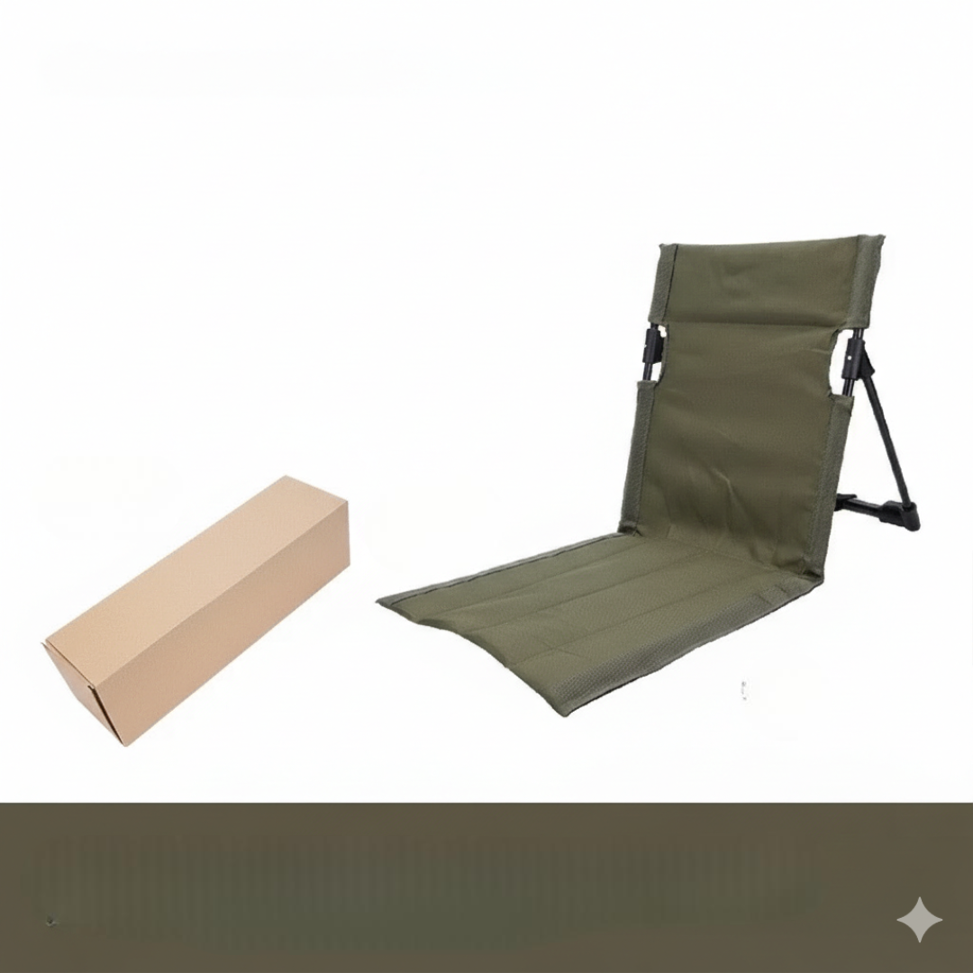 Ultralett sammenleggbar campingstol i aluminium