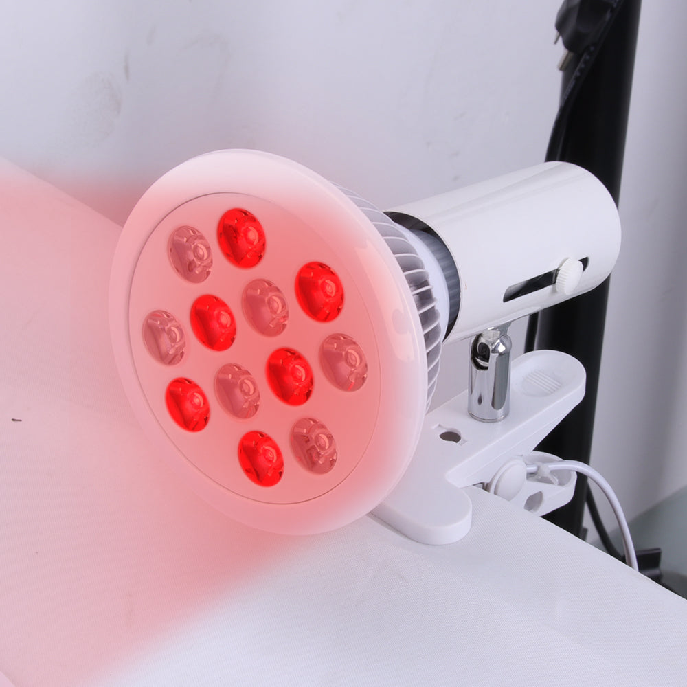 LED Terapilampe med Klemme for Strålende Hud