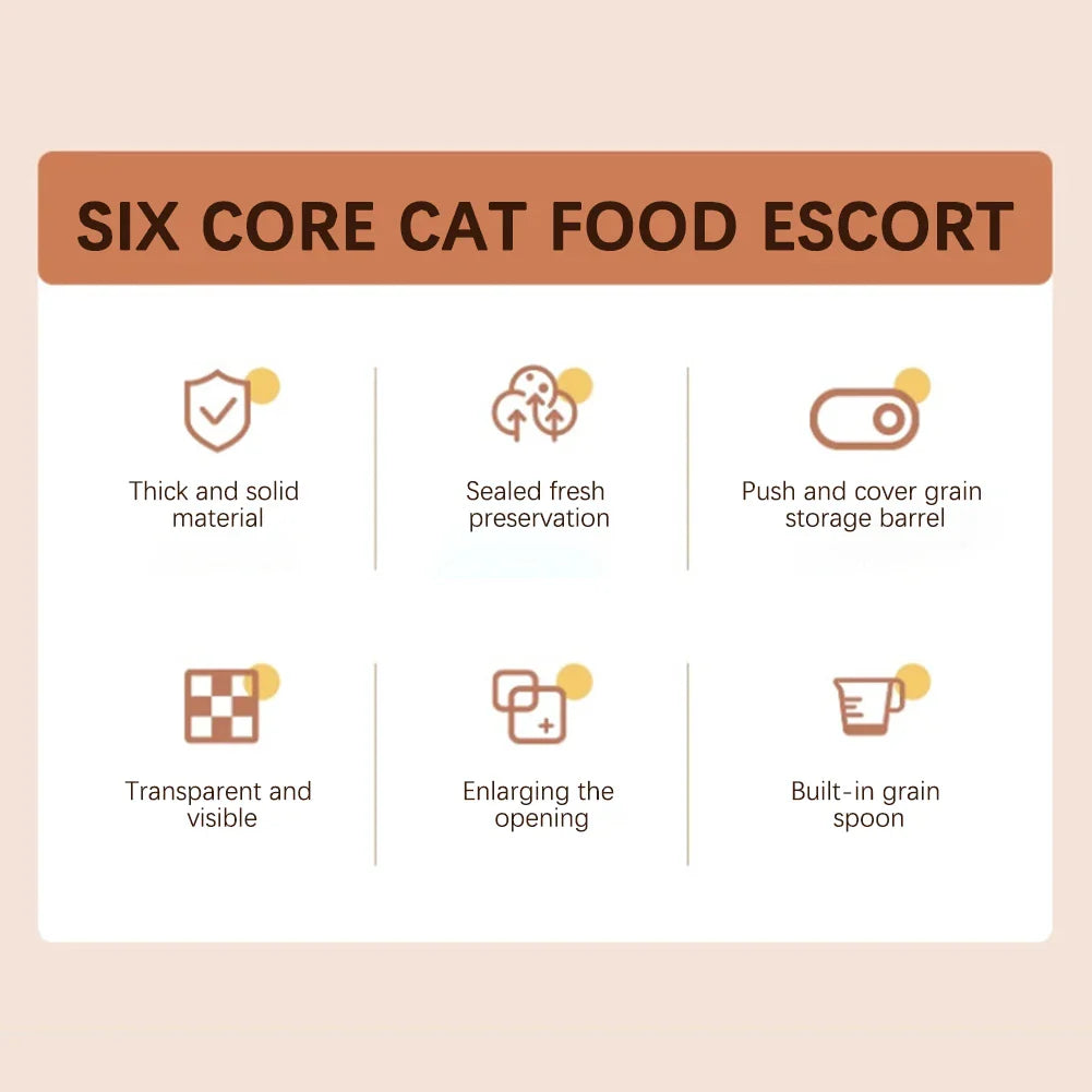 "Luftdichte FutterBox FrischGut, rechteckig, aus BPA-freiem Kunststoff, ideal für die Lagerung von Tier-Trockenfutter."