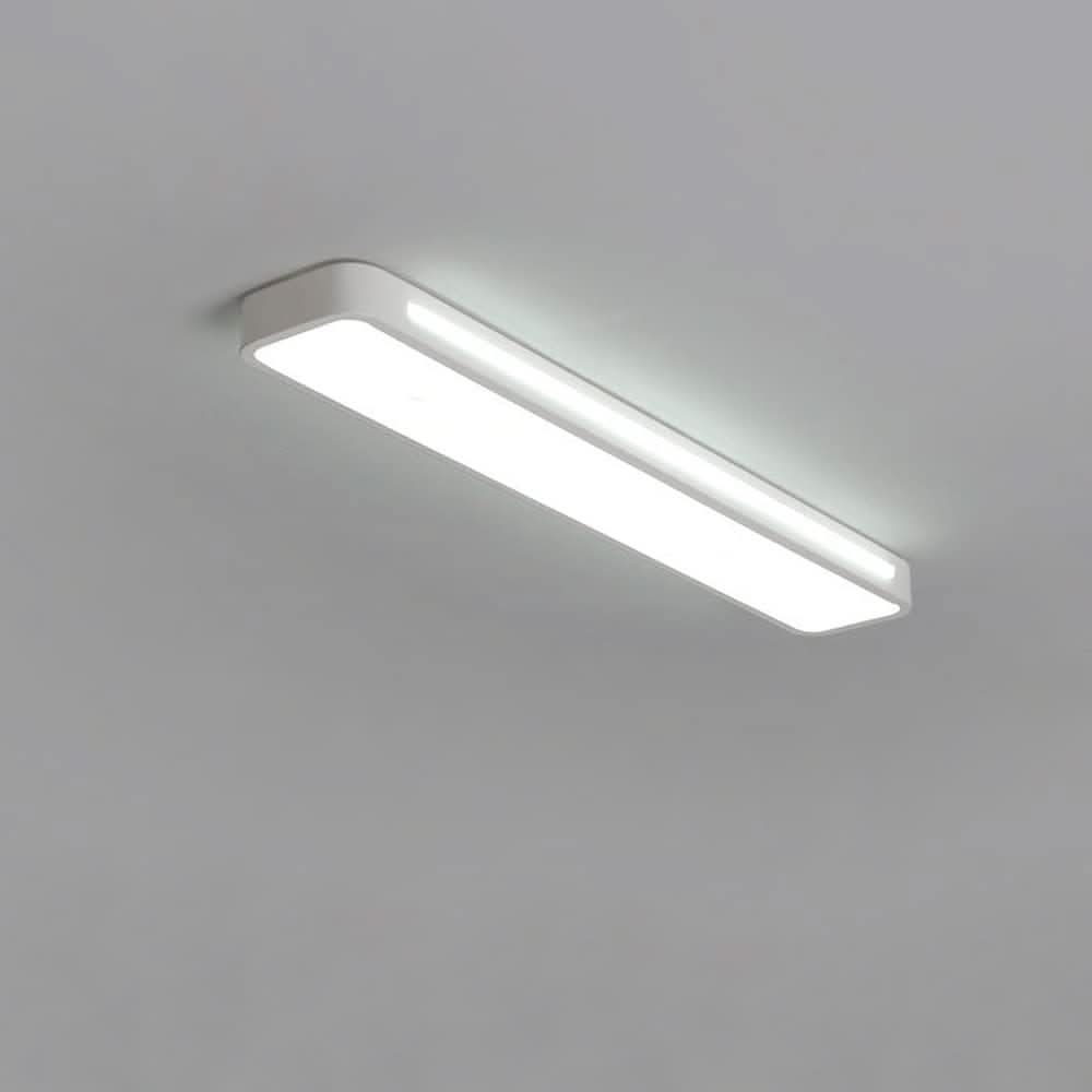 "Minimalistische LED Deckenleuchte im nordischen Stil, aus Eisen und Acryl, mit einstellbaren Lichtfarben und Größen."