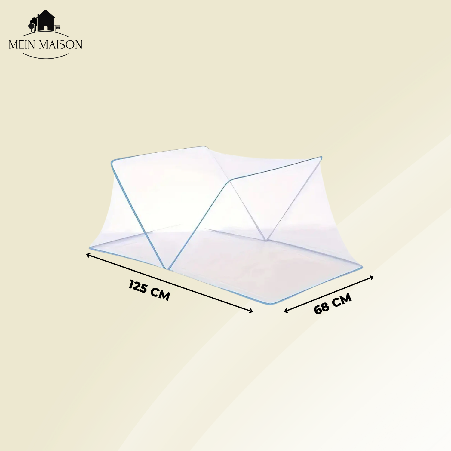 "Mosquitonetz-Zelt aus atmungsaktivem Polyester, faltbar, leicht, idealer Mückenschutz für Garten, Camping, Reisen."