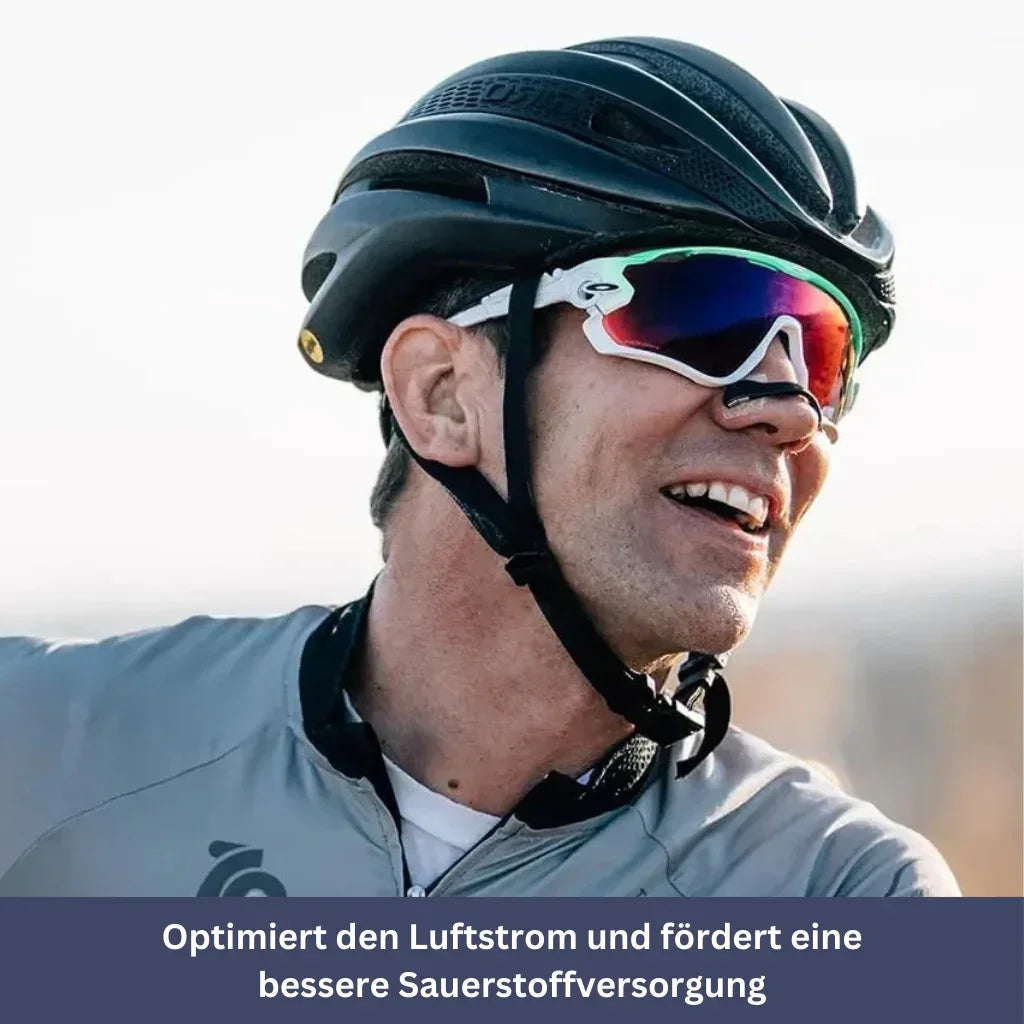 "NasalFlow Nasenstrips Anwendung auf Nase, hautfreundlich, erhöht Atmungskomfort bei Sport und Schlaf, 15-30 Paare Packung"
