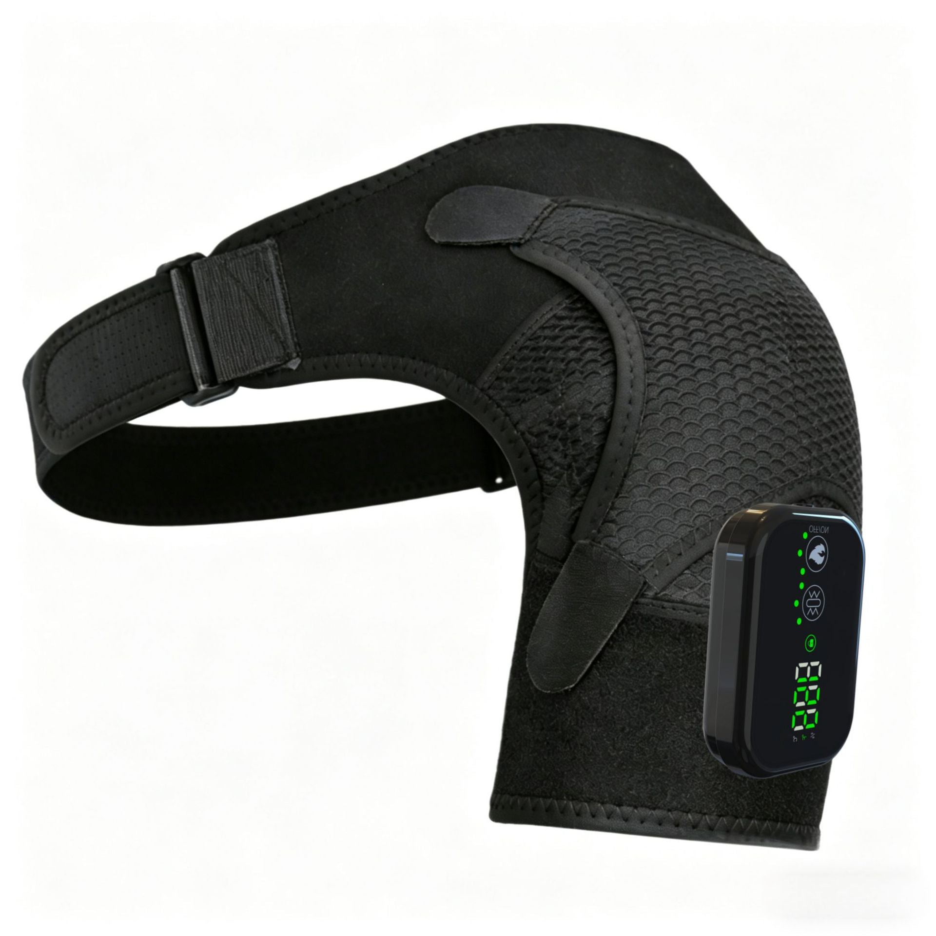 Unisex Bærbar Skuldermassasje med Varme