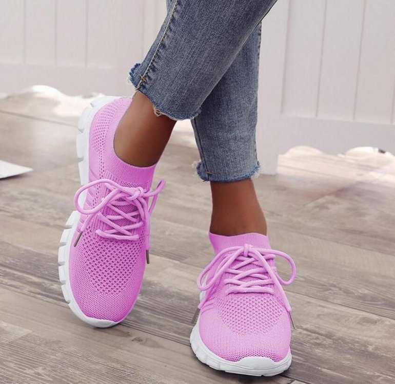 Orthopädische Damensneaker grau, ergonomisch, aus Kunstleder, stilvoll und komfortabel für täglichen Gebrauch.