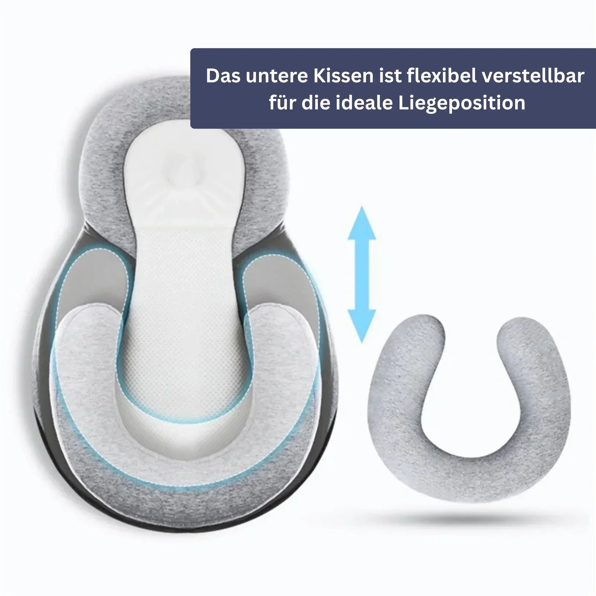 Orthopädisches Babybett mit ergonomischem Design, weicher Polsterung und robustem Gestell für sicheren und komfortablen Schla