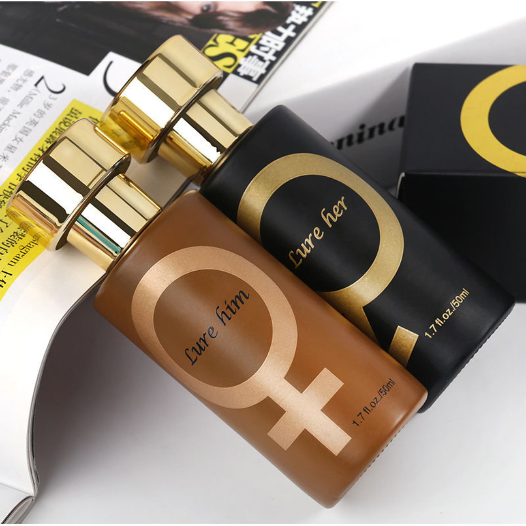 "Pheromon Parfüm in eleganter, schwarzer 50ML Flasche für Männer, anziehender Duft für unwiderstehliche Anziehungskraft."