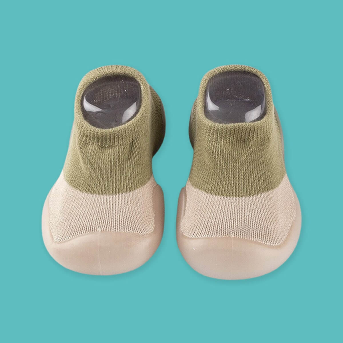 Rutschfeste, atmungsaktive Babyschuhe aus flexiblem, leichtem Material für natürliche Fußentwicklung und sicheren Halt.