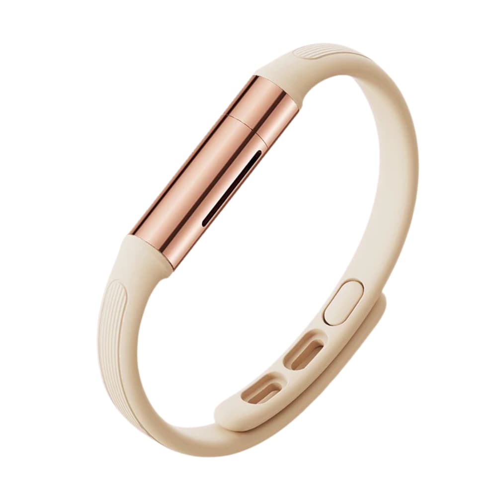 "Silikonarmband in Champagnersand, modernes Design, effektive Insektenabwehr, ideal für Damen, vielseitiges Accessoire"