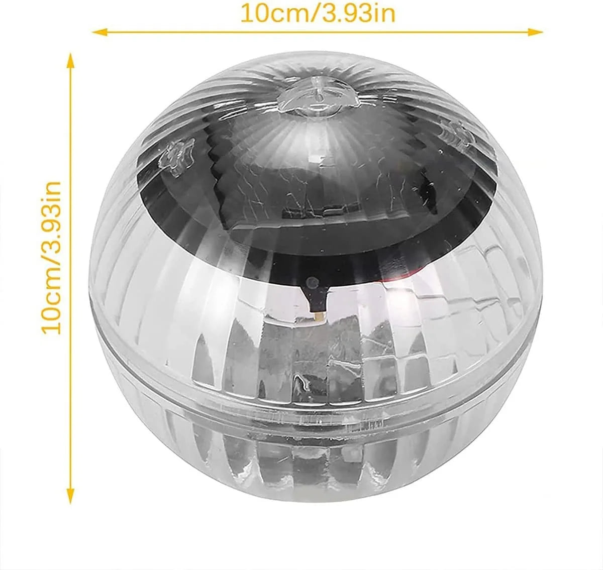 Solar-Schwimmlicht mit RGB Farbwechsel, kugelförmige LED-Leuchte, schwimmt auf Wasser, IP65 wasserdicht, Außendekoration