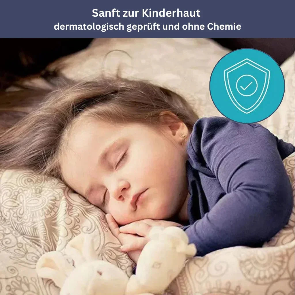 "Stichheiler ThermoRelief in Nahaufnahme, kompaktes Design, für schnelle Schmerzlinderung bei Insektenstichen geeignet."