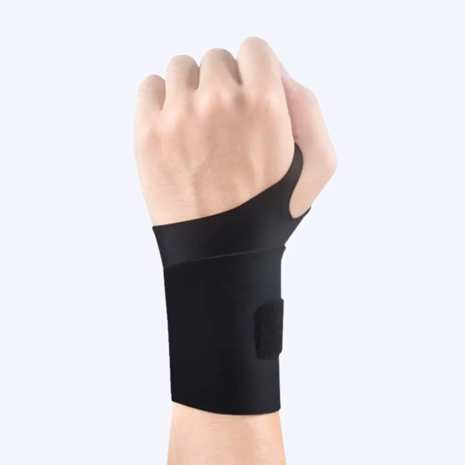Verstellbare Handbandage für Karpaltunnel, schwarz, atmungsaktiv; bietet Unterstützung und Schmerzlinderung für das Handgelen