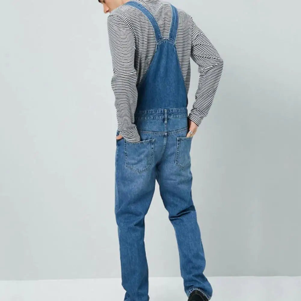 Denim Jumpsuit forfra