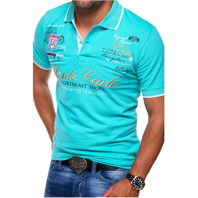 "Zeitloses Herren Polo, kurzärmelig, einfarbig, hoher Komfort, vielseitig, idealer Begleiter zu Jeans oder Chinos."