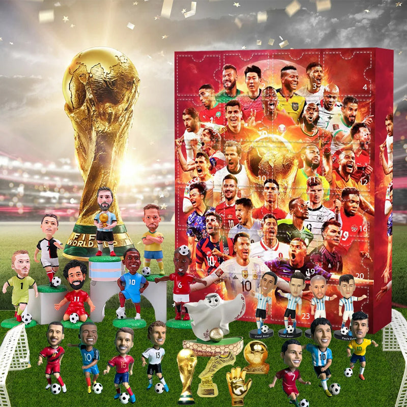 Adventskalender for VM 2025. Den perfekte gave for sportsfans som elsker nedtelling og overraskelser.