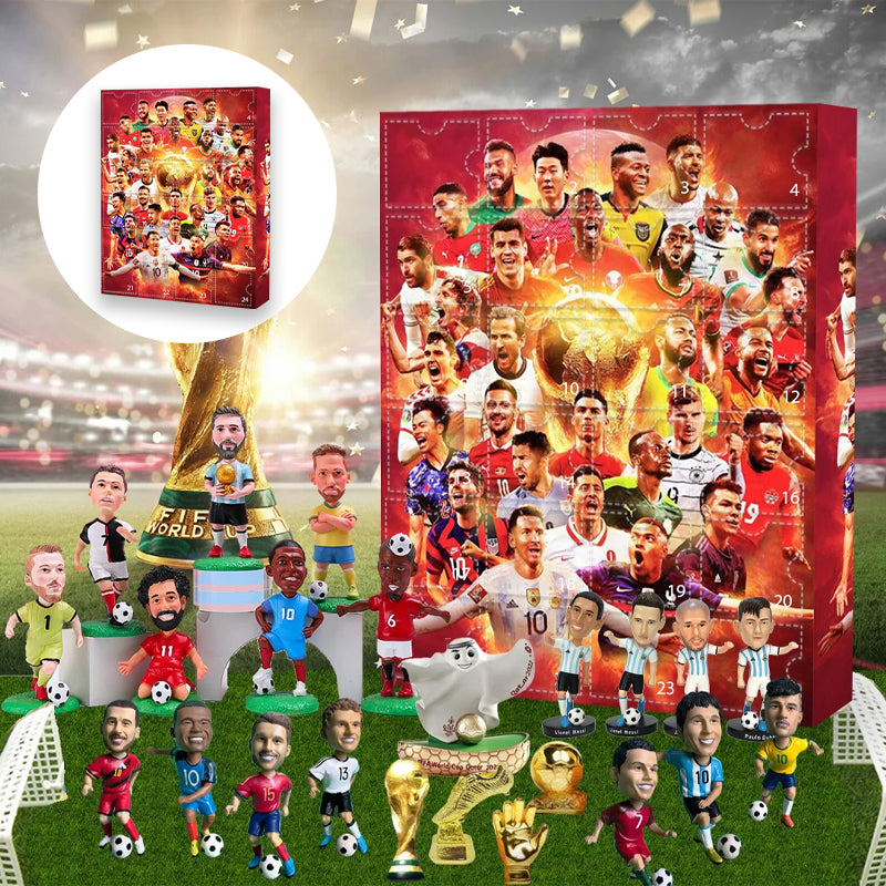Perfekt for sportsfan: Adventskalender for VM 2025 med 24 luker og daglig spenning.