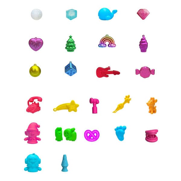 Fokusleker for barn: 24 overraskelser i en spennende fidget-kalender.