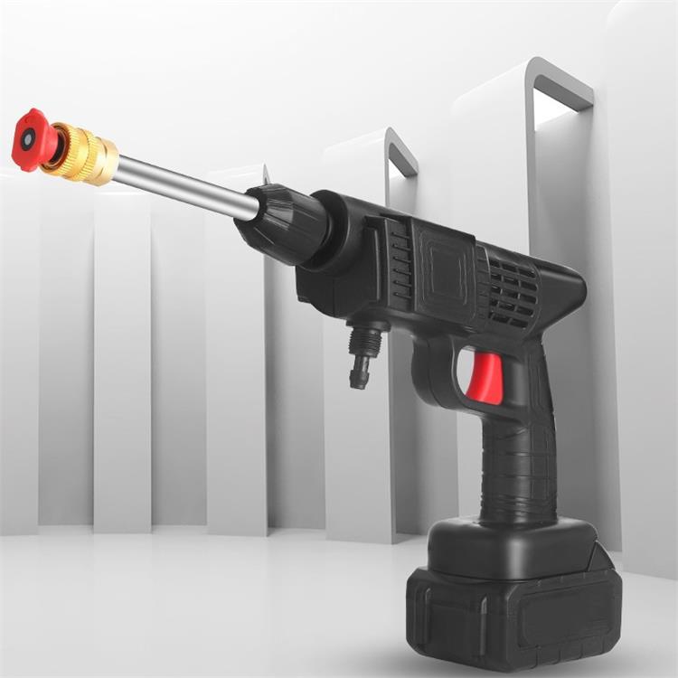 Kraftfull og bærbar batteridrevet spyler for husvask og generell rengjøring, gir frihet uten ledninger.