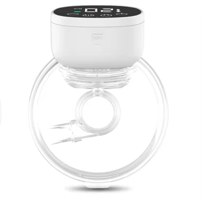 Bærbar elektrisk brystpumpe for mødre, med justerbare sugenivåer for komfortabel pumping.