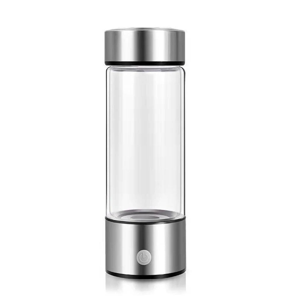 Bærbar hydrogen vannflaske for forbedret hydrering, velvære og helse. Perfekt for aktiv livsstil og sport.