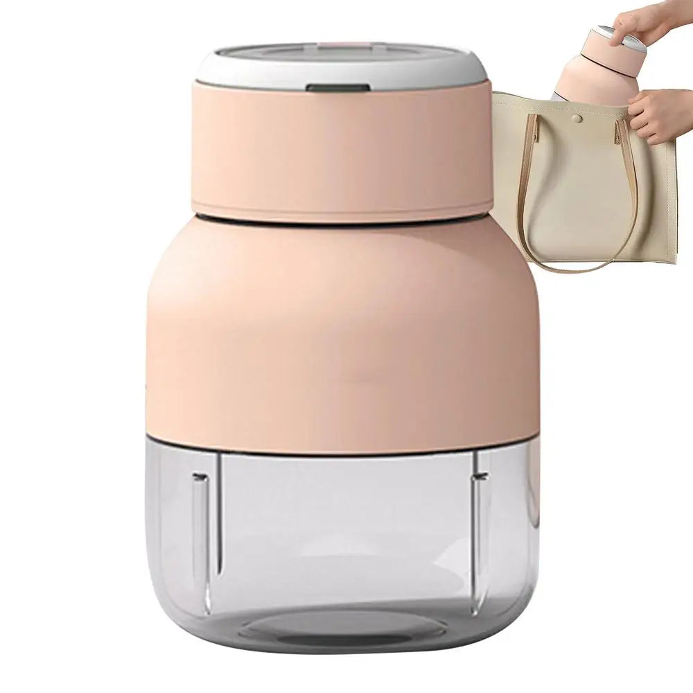 Nyt ferske, hjemmelagde smoothies med denne bærbare blenderen. Lading via USB. Perfekt for en aktiv livsstil.