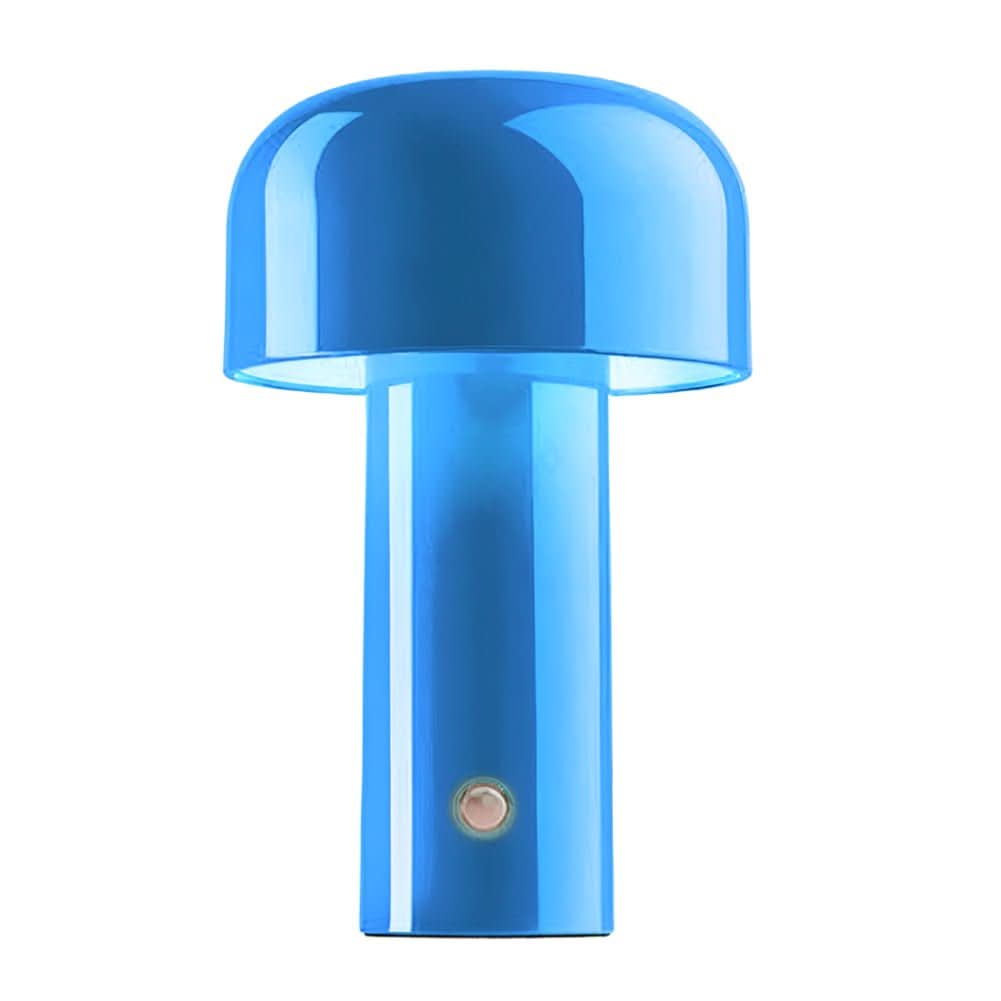 USB-oppladbar bærbar lampe for nattbord. Dimbar LED-belysning med berøringskontroll.
