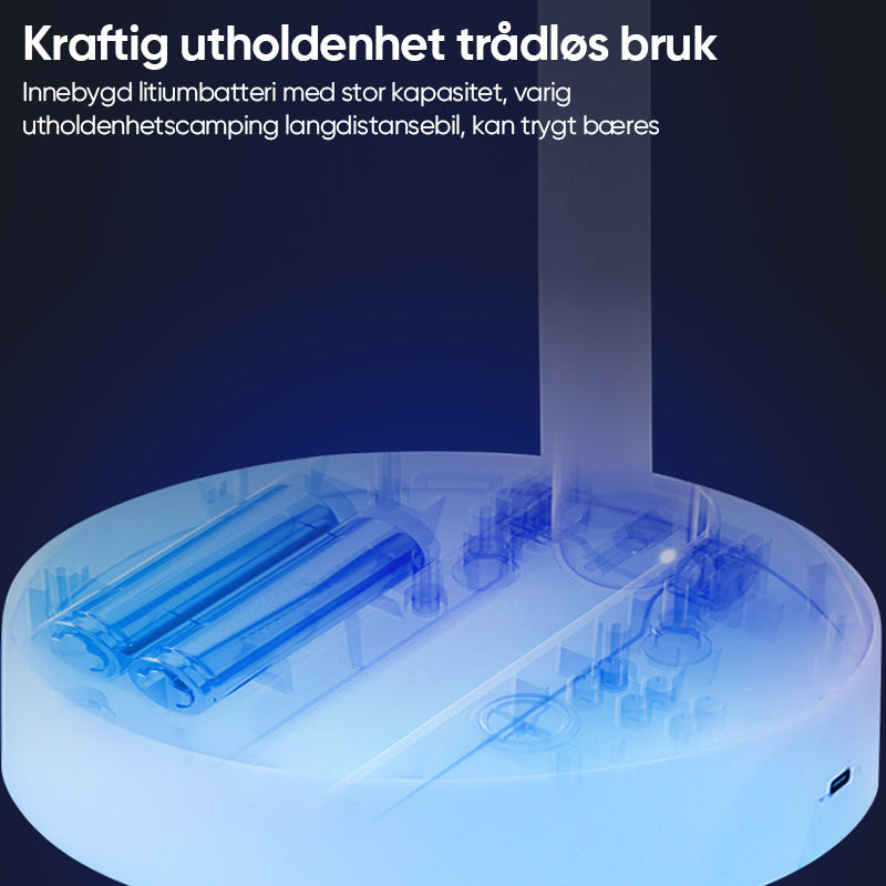 Effektiv bordvifte for hjemmebruk, enkel å justere og lagre, gir svalhet.