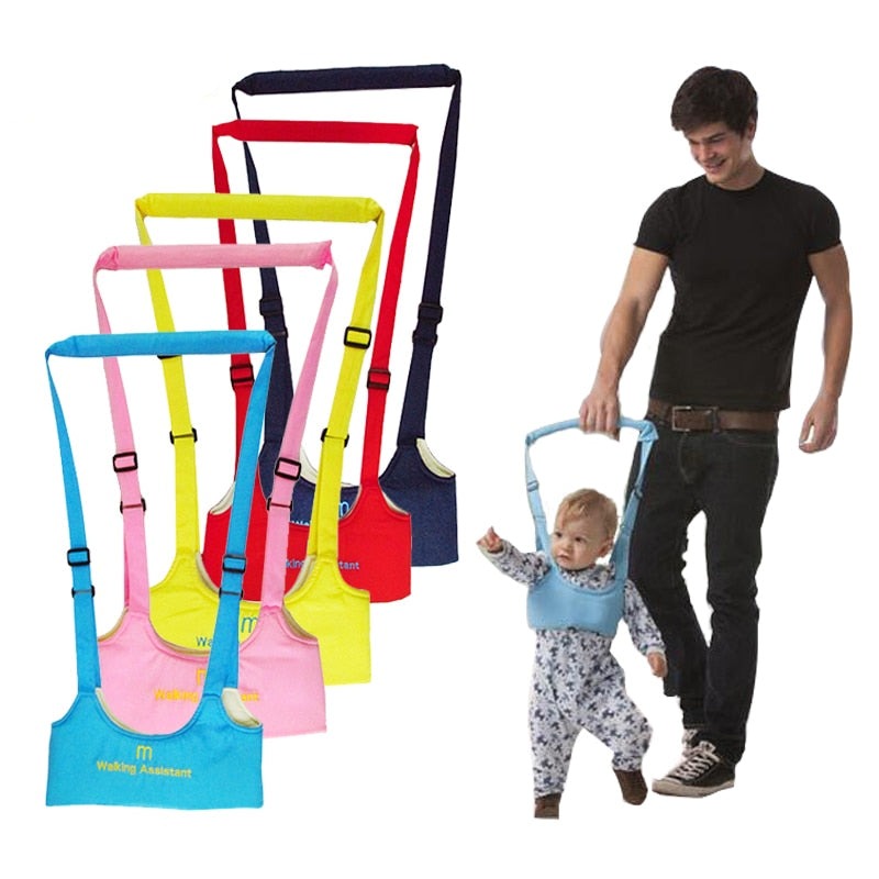 Justerbar gåassistent og gåsele for baby, perfekt for voksende barn. Gir optimal støtte for sikker gåtrening.