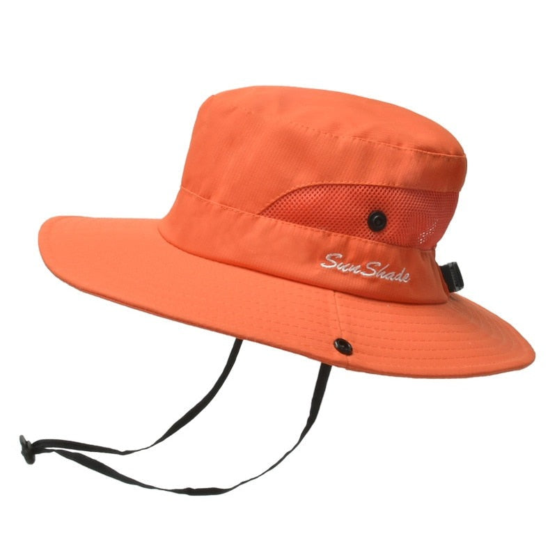 Kvalitets UV-solhatt for barn, UPF 50+ beskyttelse for trygg lek i solen.
