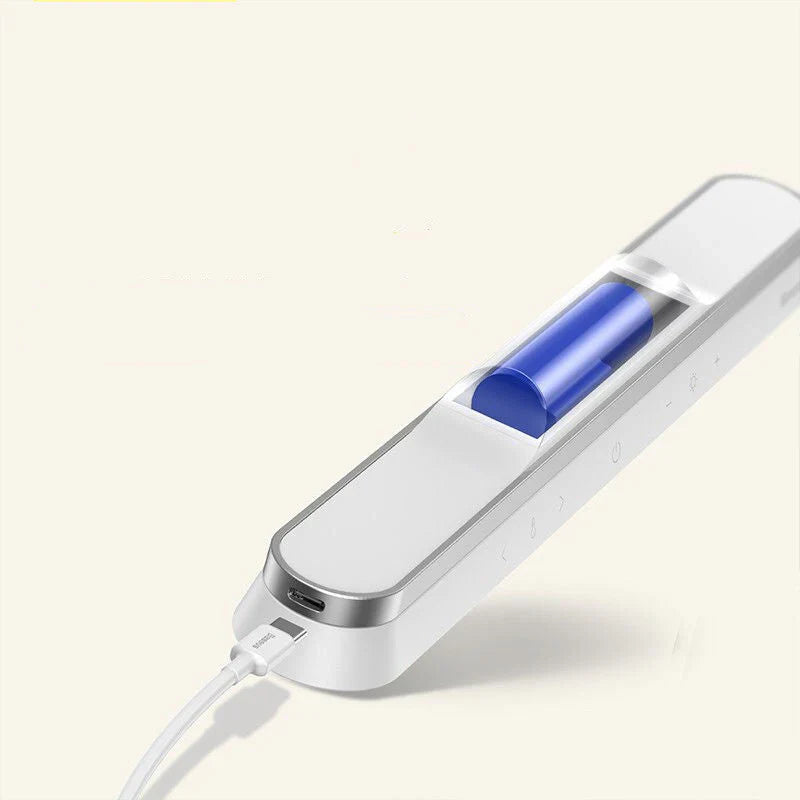 Portabel trådløs LED-lampe med berøringssensor. Fleksibel belysning, ideell som leselampe.